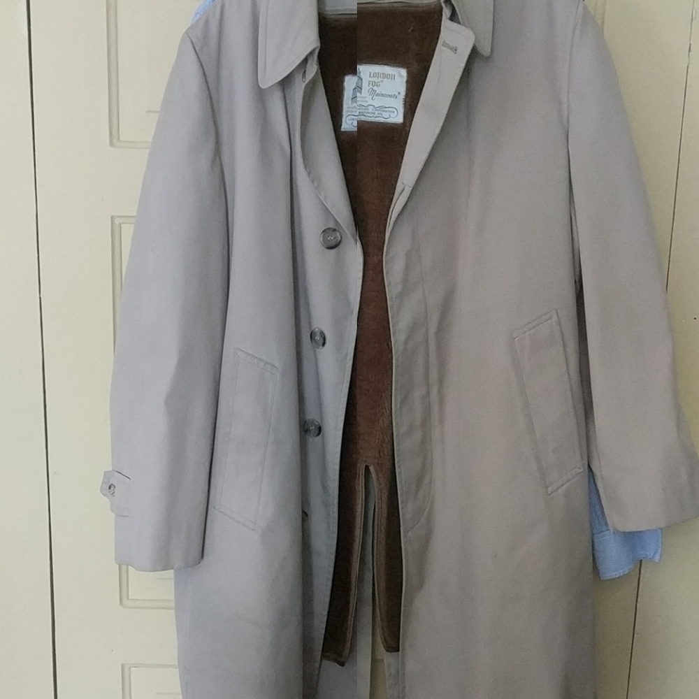 London fog trench coat